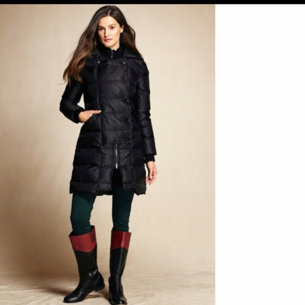 BCBG MAXAZRIA Beckett Down Trench Coat